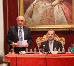 Intervención del presidente de la Real Academia de Ciencias Morales y Políticas, Benigno Pendás
